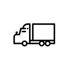 Truck icon symbol vector illustration
