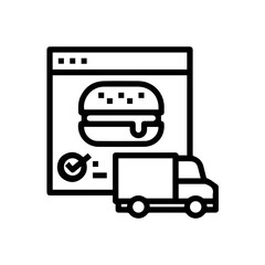 Truck icon symbol vector illustration
