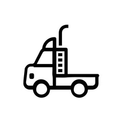 Truck icon symbol vector illustration
