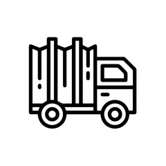 Truck icon symbol vector illustration

