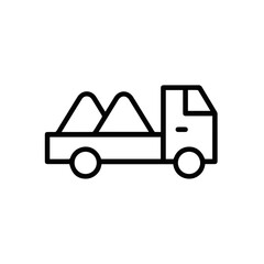 Truck icon symbol vector illustration
