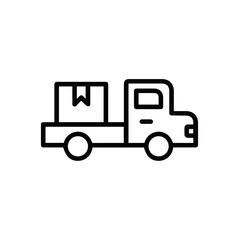 Truck icon symbol vector illustration
