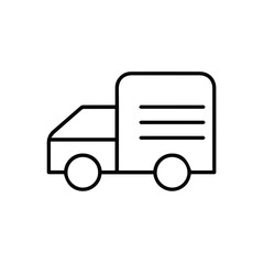Truck icon symbol vector illustration
