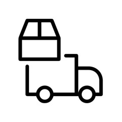 Truck icon symbol vector illustration
