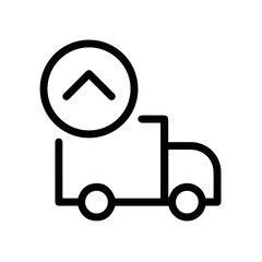 Truck icon symbol vector illustration
