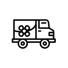 Truck icon symbol vector illustration
