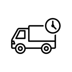 Truck icon symbol vector illustration
