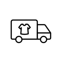 Truck icon symbol vector illustration
