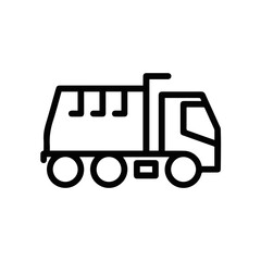 Truck icon symbol vector illustration
