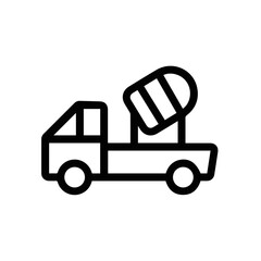 Truck icon symbol vector illustration
