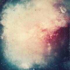 Obraz premium Abstract Grunge Texture with Blue, Red, and White Tones