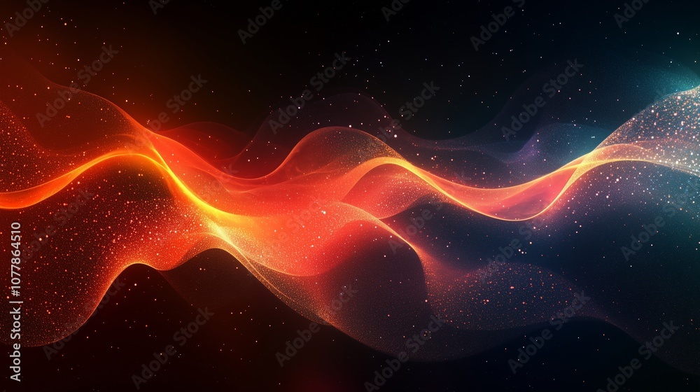 Canvas Prints digital abstract background