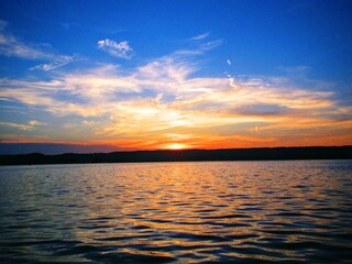 Obraz premium sunset over the sea