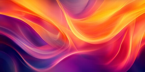 Flowing abstract patterns with vibrant colors, soft gradients, and fluid motion, dreamy and calming atmosphere.