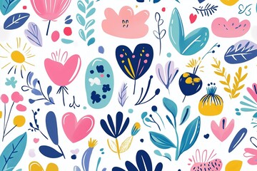 colorful flower background