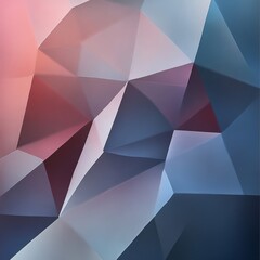 Fototapeta premium Abstract Geometric Pattern in Pink, Blue, and Gray