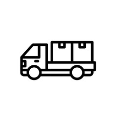 Truck icon symbol vector illustration
