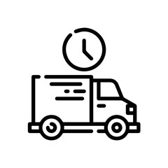 Truck icon symbol vector illustration
