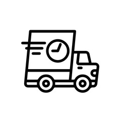 Truck icon symbol vector illustration
