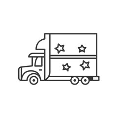 Truck icon symbol vector illustration
