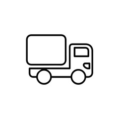 Truck icon symbol vector illustration
