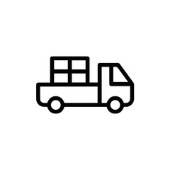 Truck icon symbol vector illustration
