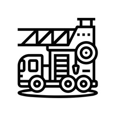 Truck icon symbol vector illustration
