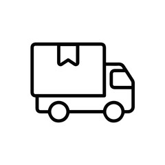 Truck icon symbol vector illustration
