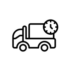 Truck icon symbol vector illustration
