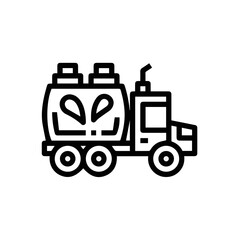 Truck icon symbol vector illustration
