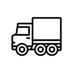 Truck icon symbol vector illustration

