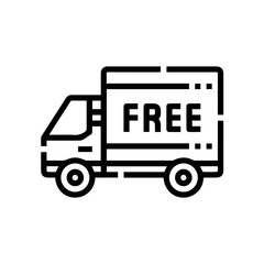 Truck icon symbol vector illustration
