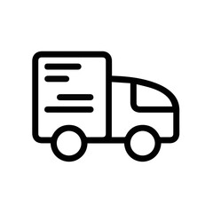 Truck icon symbol vector illustration
