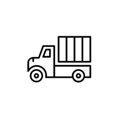 Truck icon symbol vector illustration
