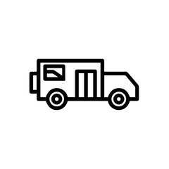 Truck icon symbol vector illustration
