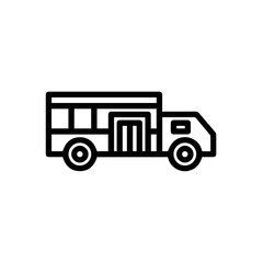 Truck icon symbol vector illustration
