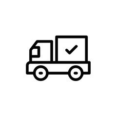 Truck icon symbol vector illustration
