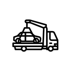 Truck icon symbol vector illustration
