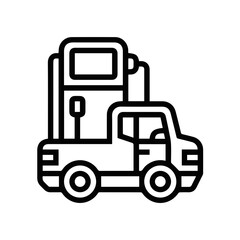 Truck icon symbol vector illustration
