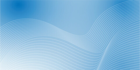 blue line background abstract vector