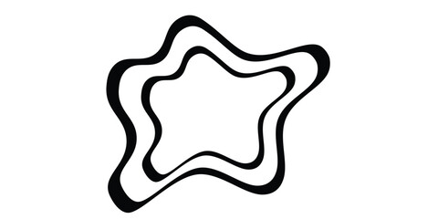 Abstract logo, illustration and vector art.