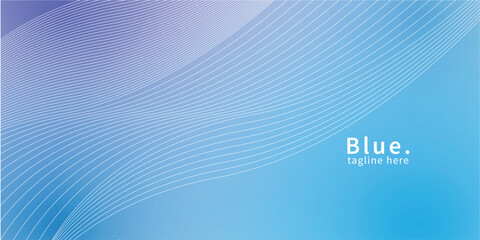 blue line background abstract vector