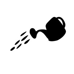 watering can silhouette