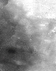 Halftone with black and white gradient. grunge texture for blend effect