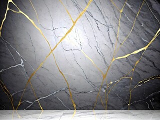 Marble texture backdrop with realistic veins and colour variations, featuring smooth patterns in natural colour. Perfect for backgrounds, design projects, and product placement.