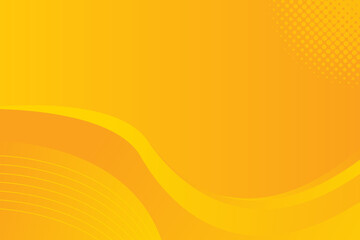 curve yellow abstract background