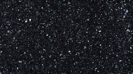 Abstract Black Background with White Specks
