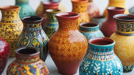 Colorful Ceramic Vases