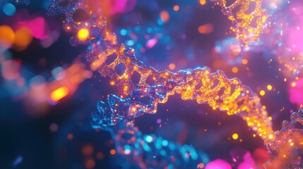 Abstract Shiny Spiral Structure