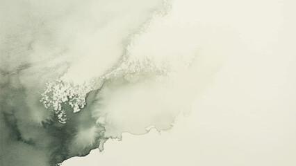 Abstract horizontal watercolor background. Hand drawn vector texture. Brush stroked painting pastel color watercolour